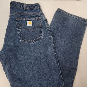 Womens Carhartt Jeans Size 8 X 34